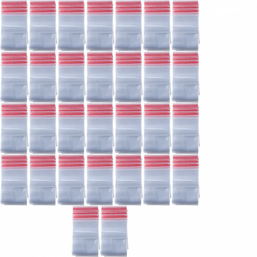 50x Woreczki strunowe Emerson Premium, 40x60mm, 100 sztuk, bezbarwny