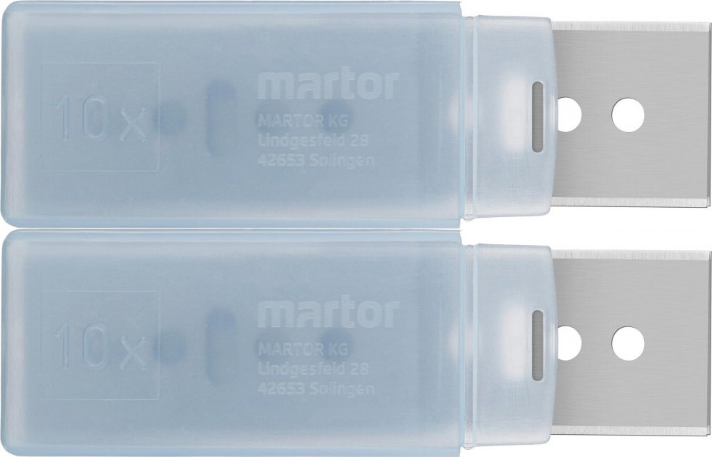 2x Ostrze do noża bezpiecznego Martor Secunorm 175, 10 sztuk
