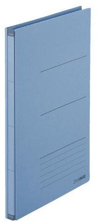 Teczka na dokumenty Plus Zero Max, skoroszytowa, z regulowanym grzbietem, A4, niebieski