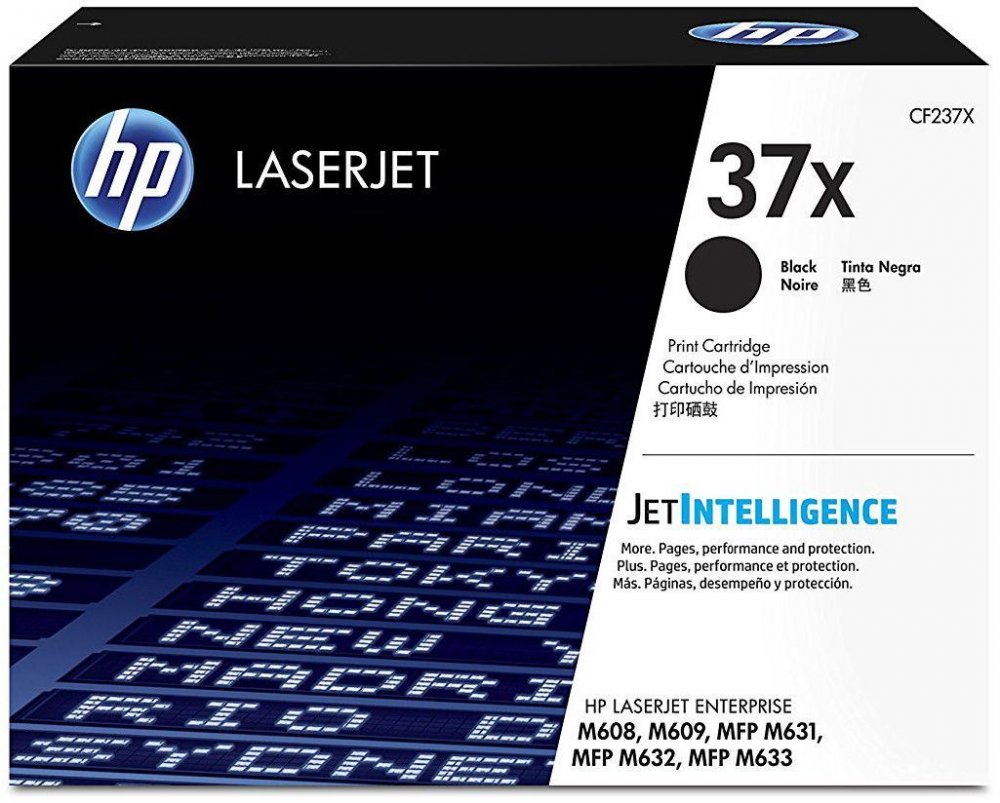Toner HP 37X (CF237X), 25000 stron, black (czarny)