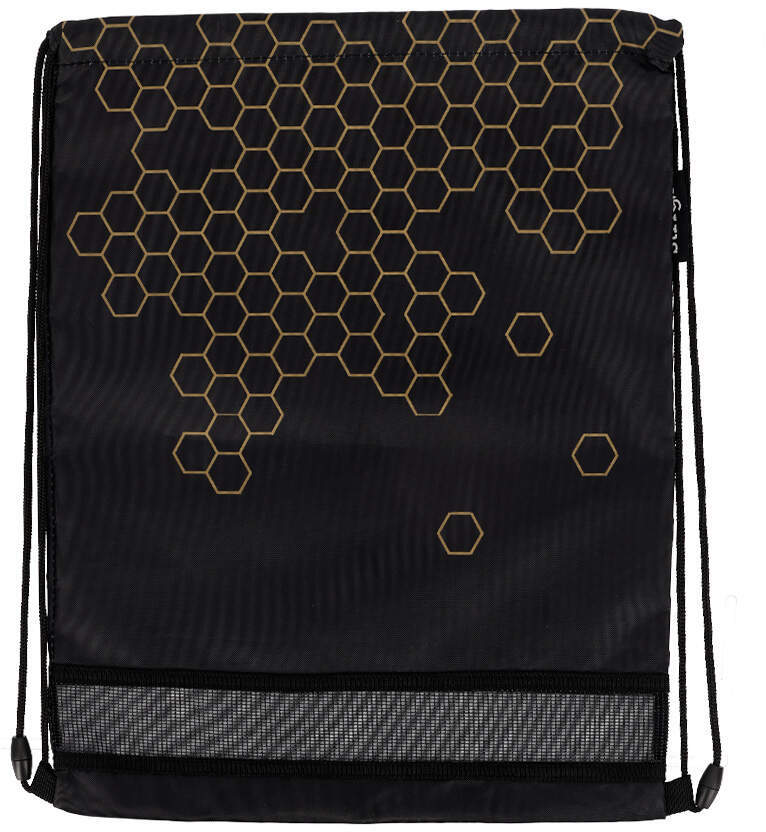 Worek na buty Strigo Plaster Miodu, 35x45cm, czarny