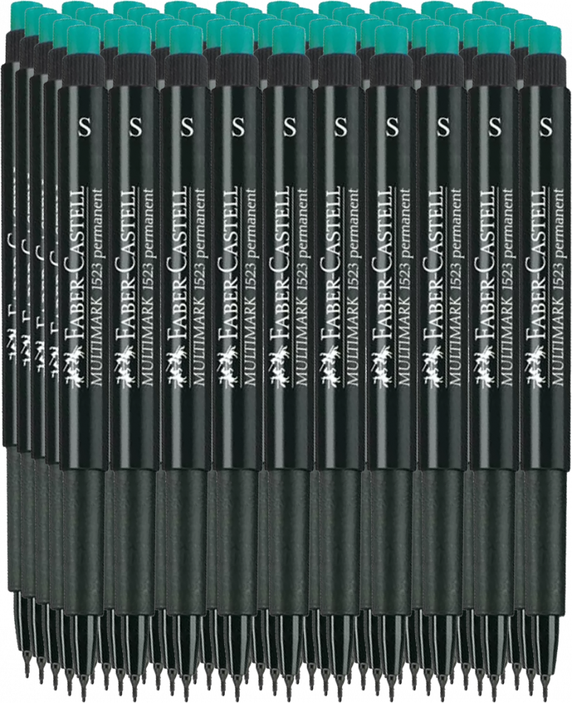 50x Foliopis Faber-Castell, okrągła, 0.4 mm (S), czarny