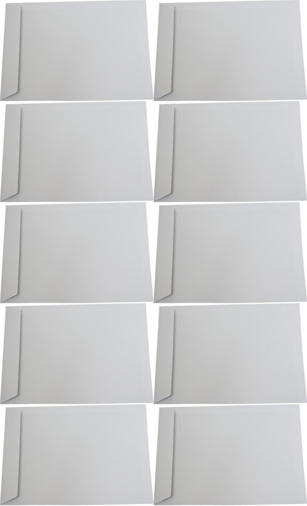 10x Koperta standardowa C5 NC, z paskiem HK, 10 sztuk, biały