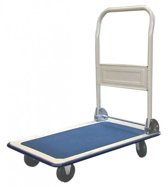 Wózek platformowy BM serwis, PAA-020, 72x47cm, niebiesko-biały