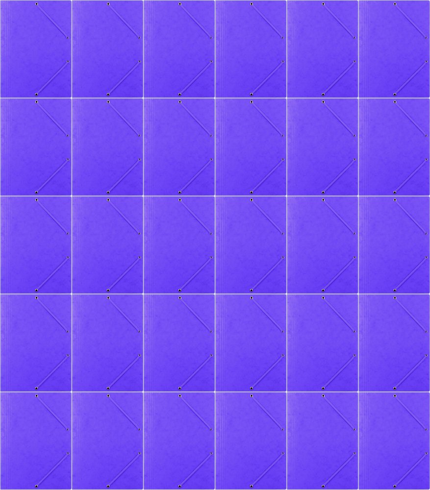 50x Teczka preszpanowa z gumką Donau, A4, 390g/m2, fioletowy