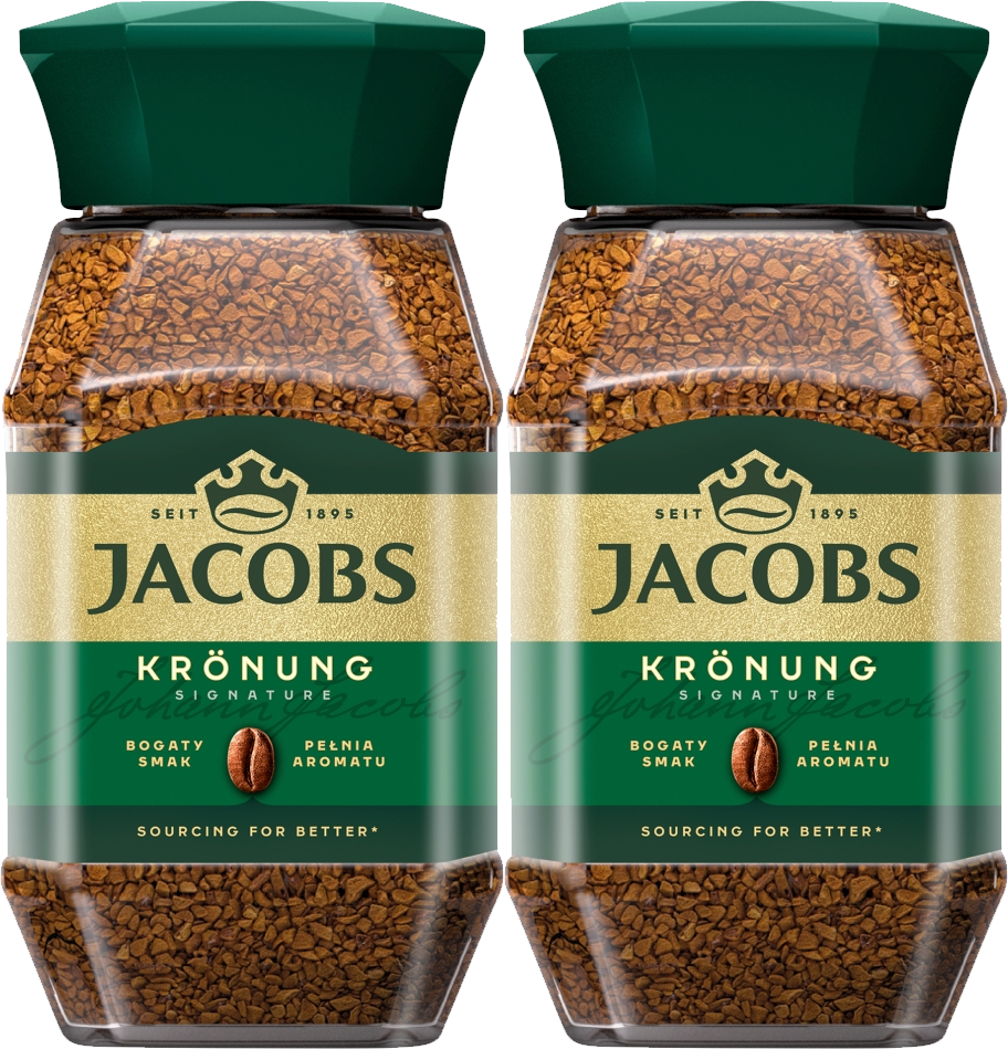 2x Kawa rozpuszczalna Jacobs Kronung, 100g