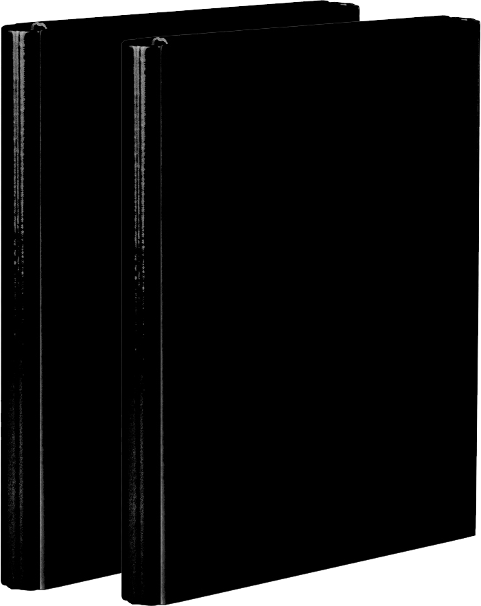 2x Teczka na rzep VauPe, skrzydłowa, A5, 40mm, czarny