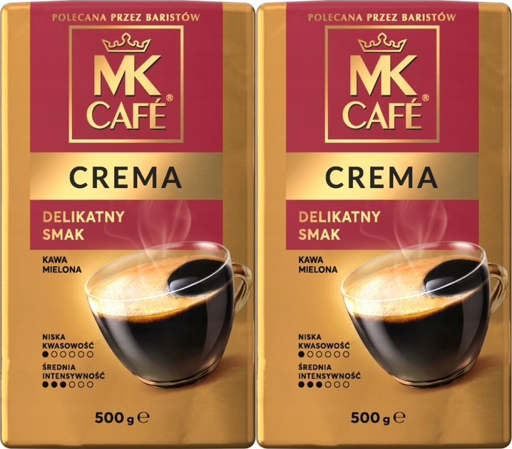 2x Kawa mielona MK Cafe Crema, 500g
