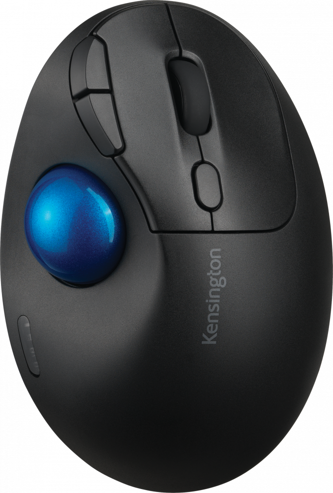 Outlet: USZKODZONE OPAKOWANIE Trackball bezprzewodowy Kensington Pro Fit Ergo TB450, optyczny, czarny