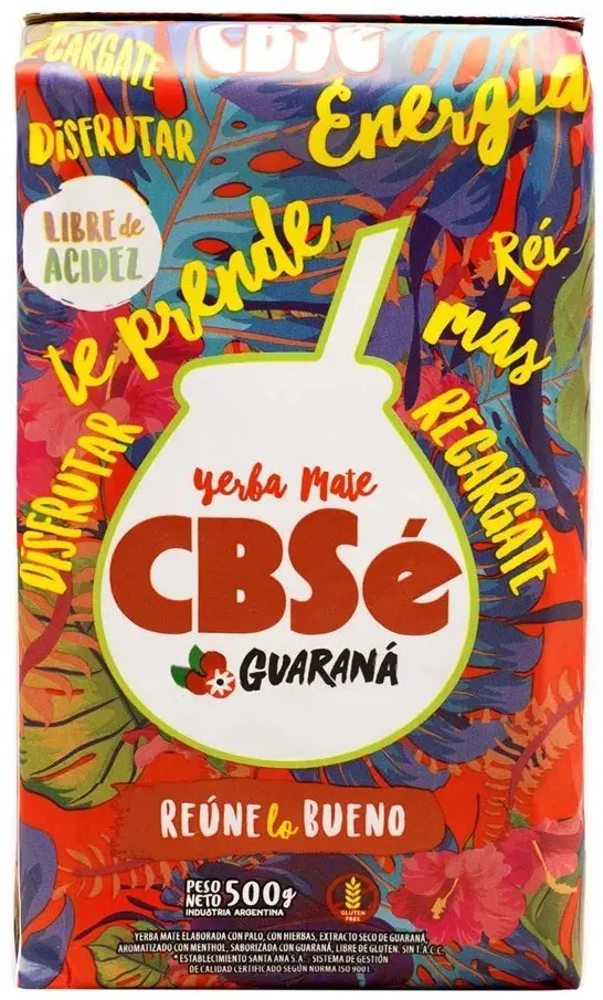 Herbata Yerba Mate Cbse, ziołowa, liściasta, 500g