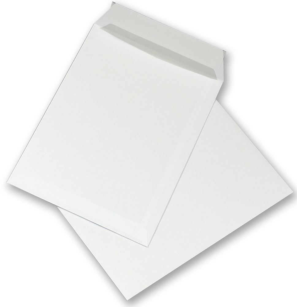 Koperta standardowa NC, E4, z paskiem HK, 50 sztuk, biały