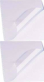 2x Okładki do bindowania Fellowes, A4, 200 μm, 100 sztuk, przezroczysty