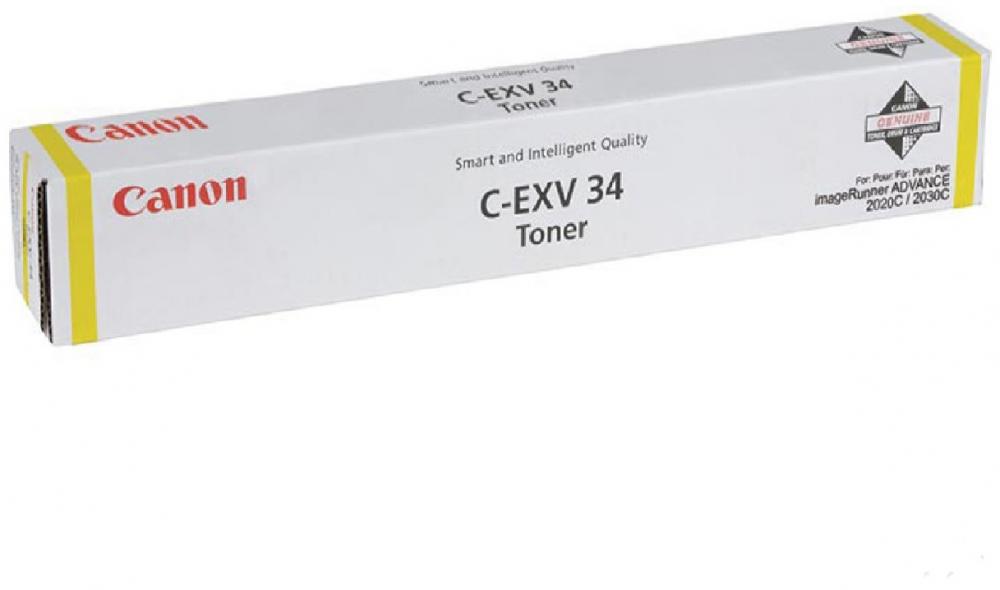 Toner Canon 3785B002 (CEXV34,CEXV34Y), 19000 stron, yellow (żółty)