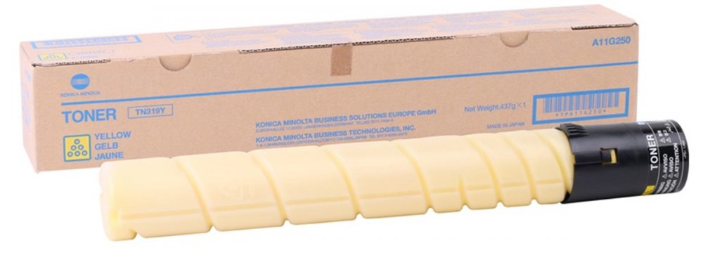 Toner Konica Minolta A11G250 (TN-319Y), 26000 stron, yellow (żółty)