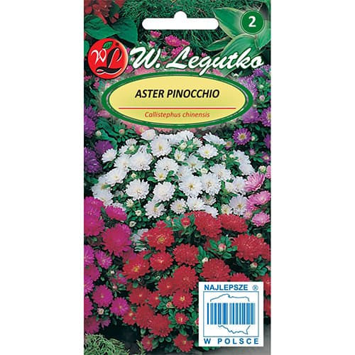 1 pac, Ochiul boului Pinocchio, mix multicolor - Semințe: Mod de ambalare: 0.3 g