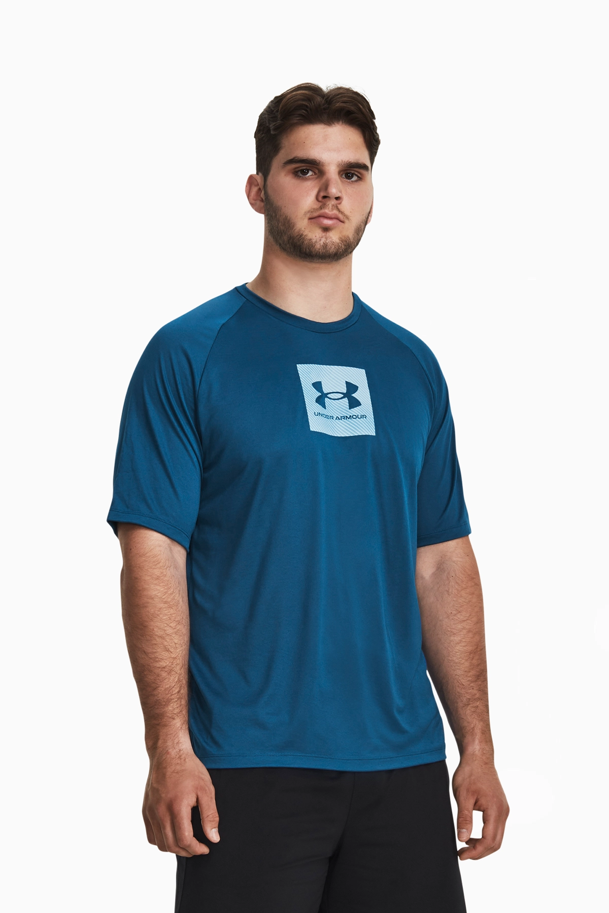 Koszulka Under Armour Print Fill - Niebieski