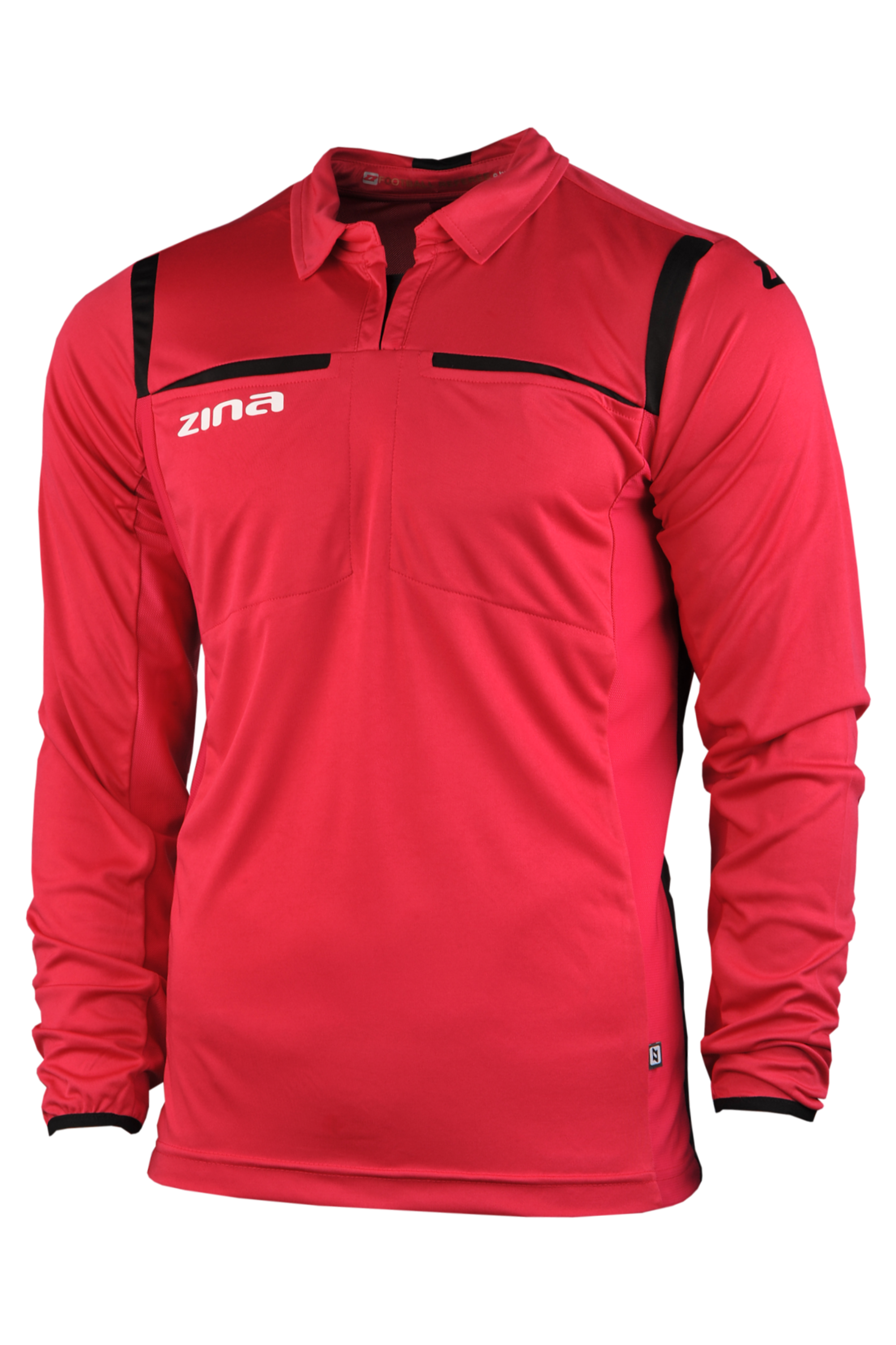 Koszulka z długim rękawem Zina Siena Maroon Radish - Czerwony