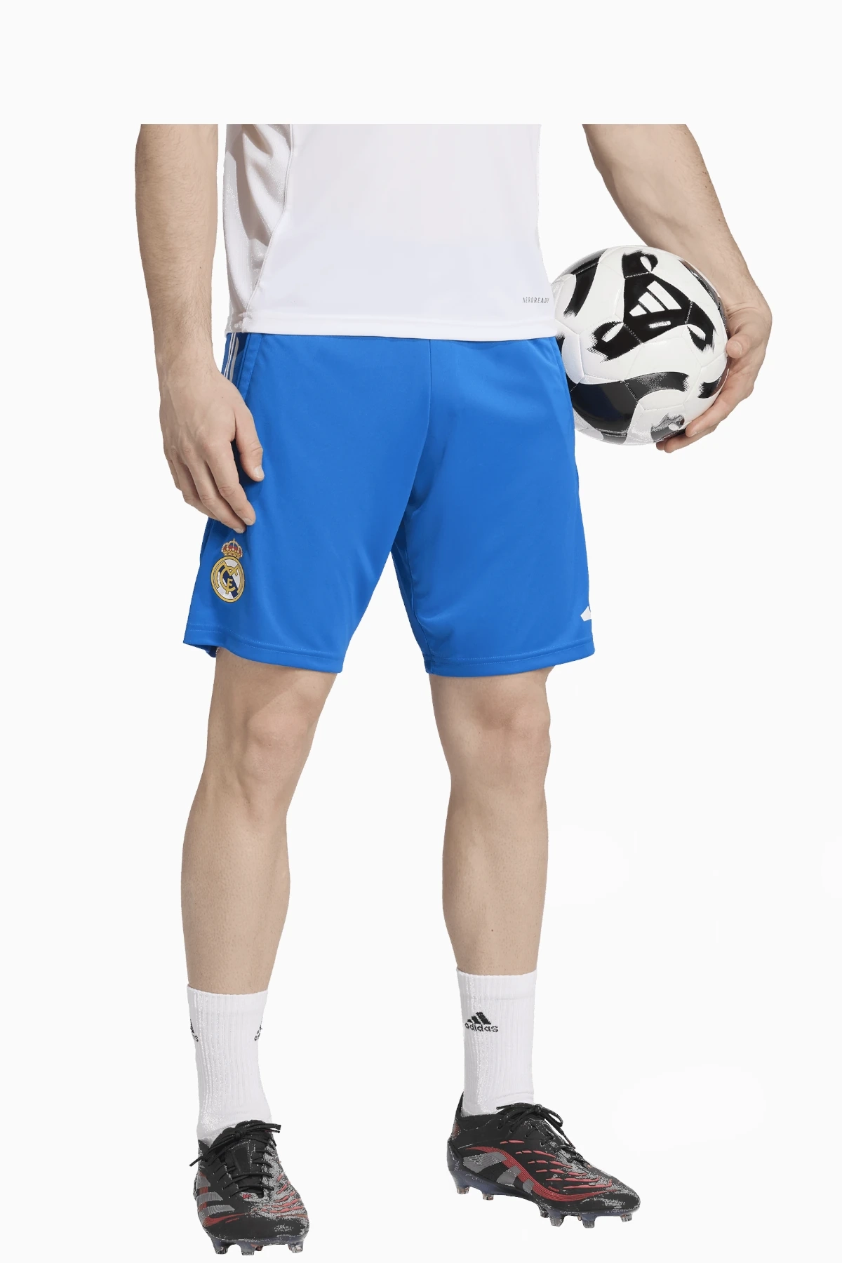 Spodenki adidas Real Madryt 25/26 Training Competition - Niebieski