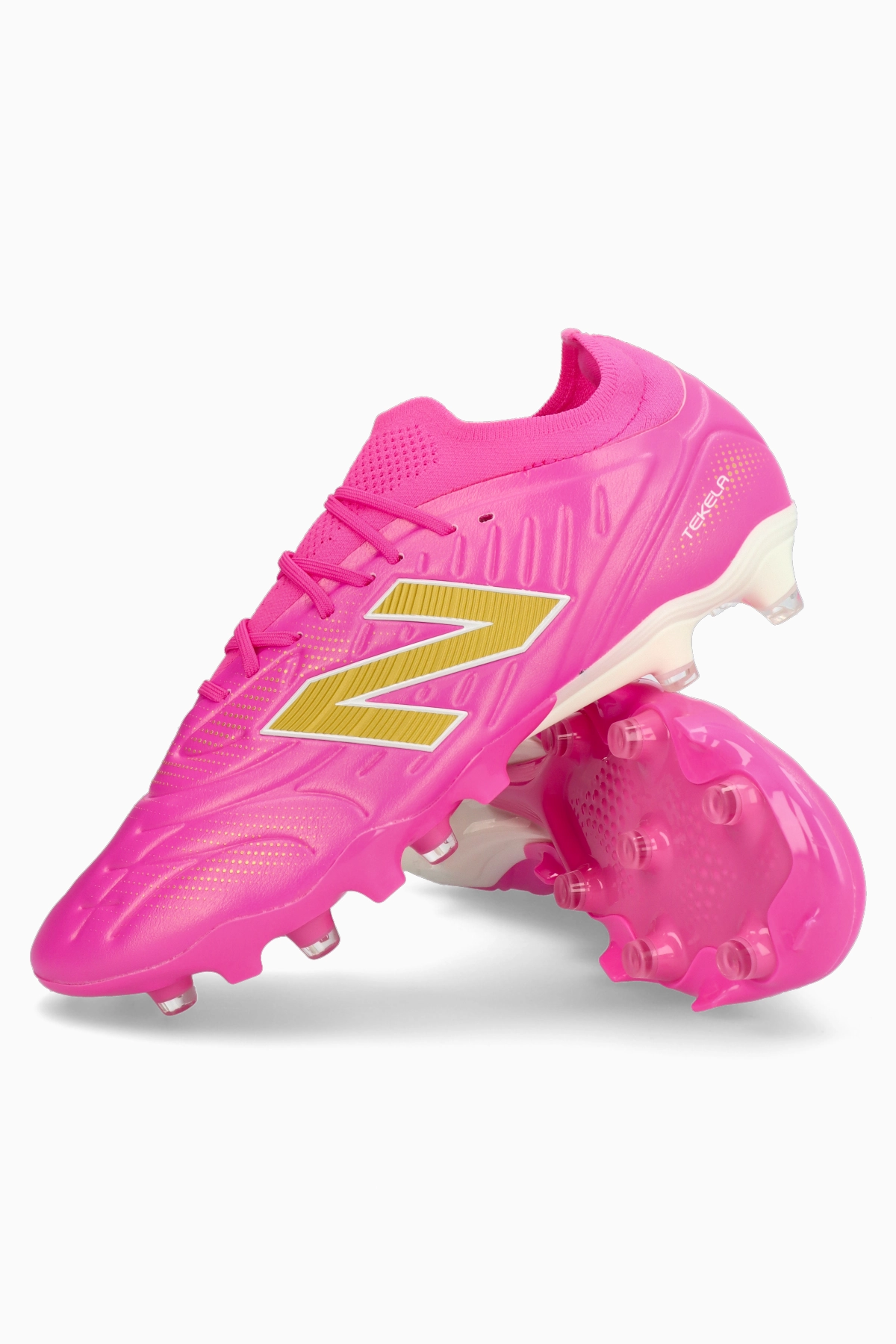 Korki New Balance Tekela V5 Pro Low FG - Różowy