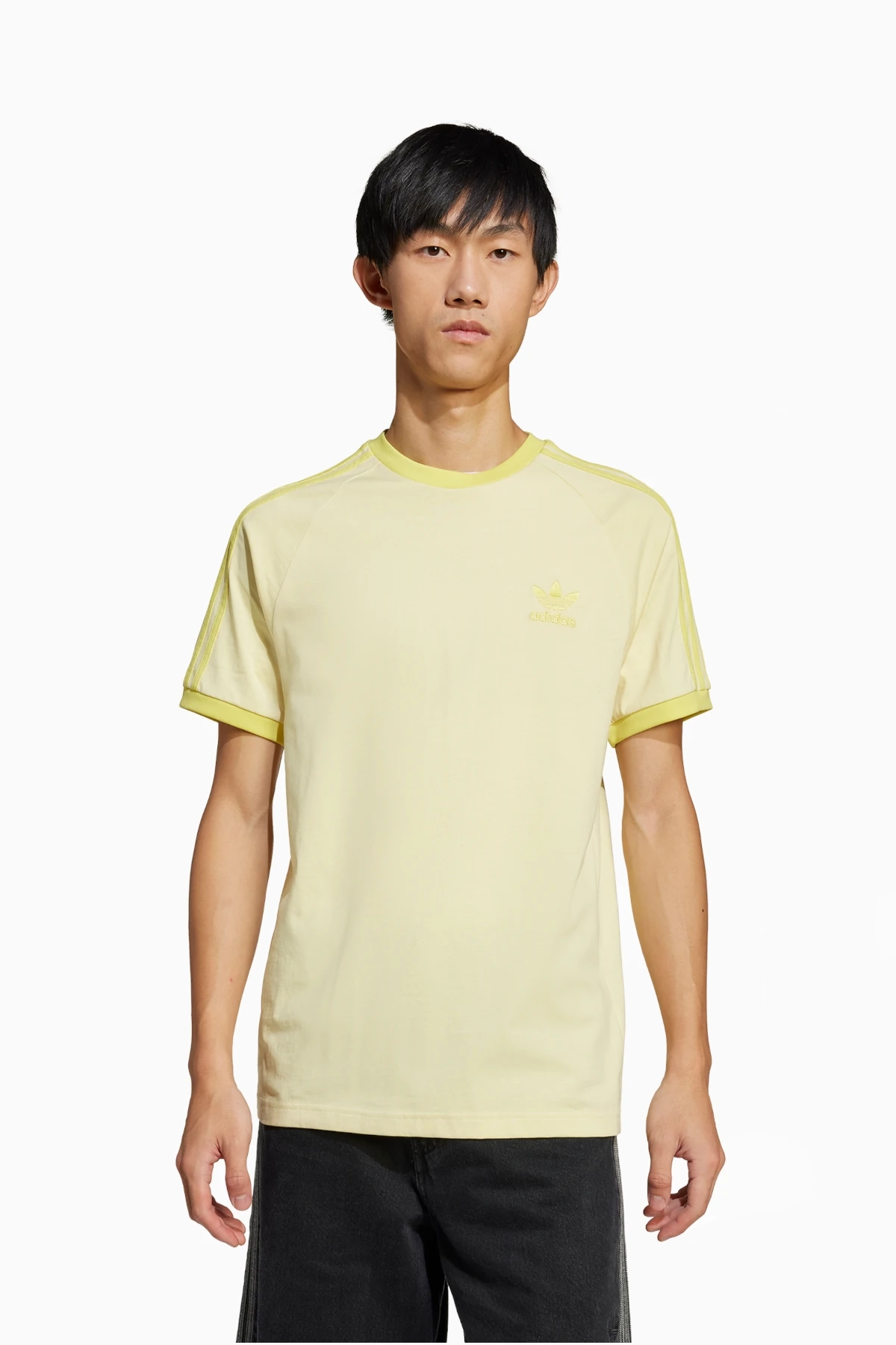 Koszulka adidas Adicolor Classics 3-Stripes - Żółty