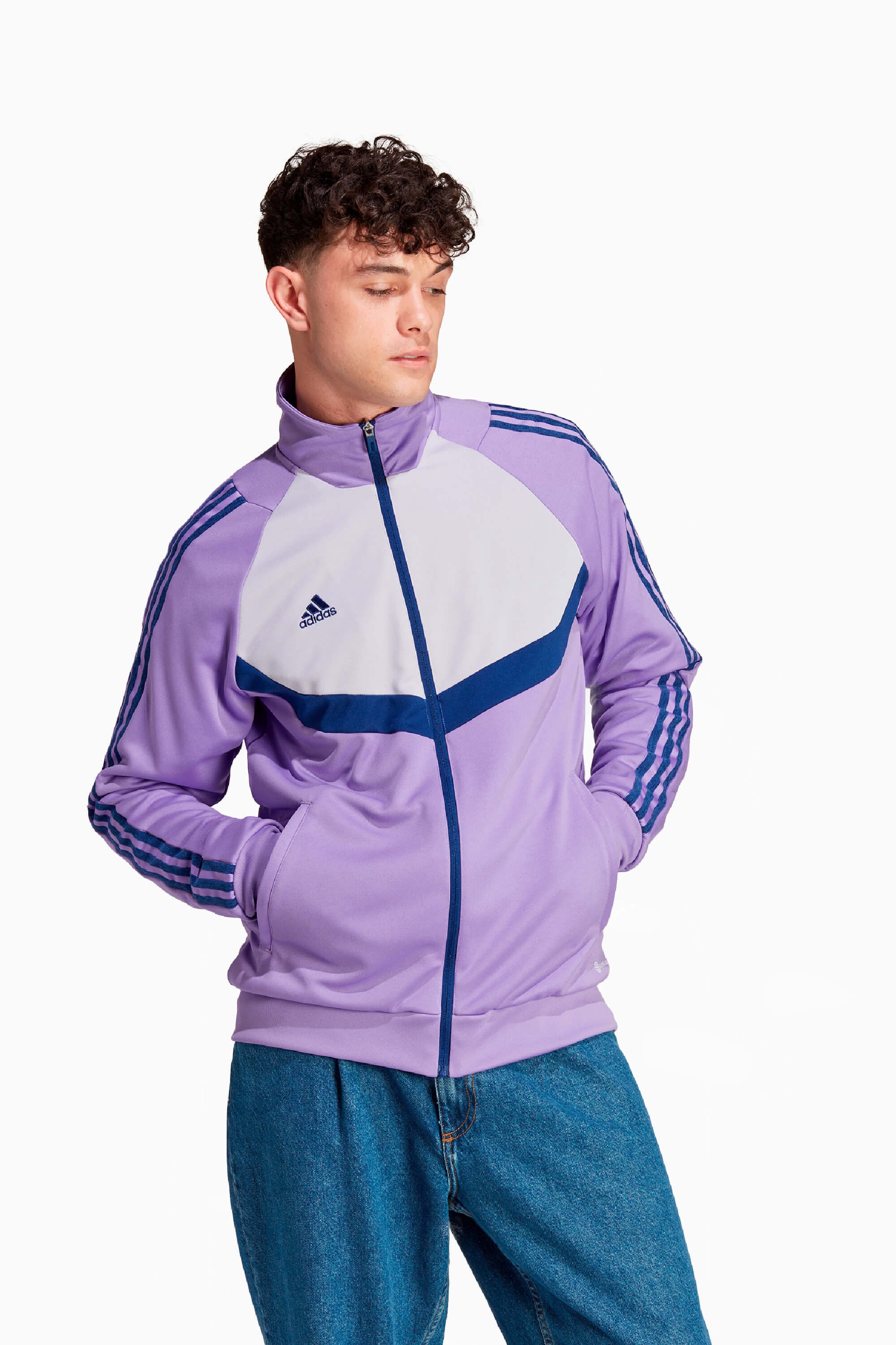 Bluza adidas Tiro - Fioletowy