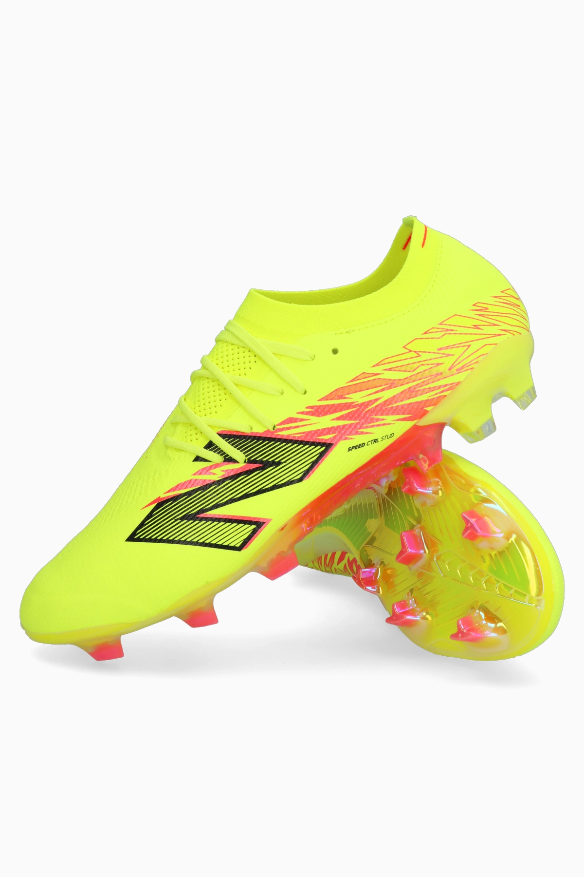 Korki New Balance Furon V8 Pro FG - Limonkowy