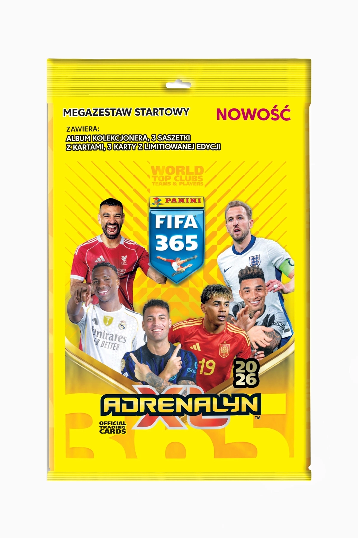 Karty Panini FIFA 365 AXL 2026 Mega Zestaw Startowy