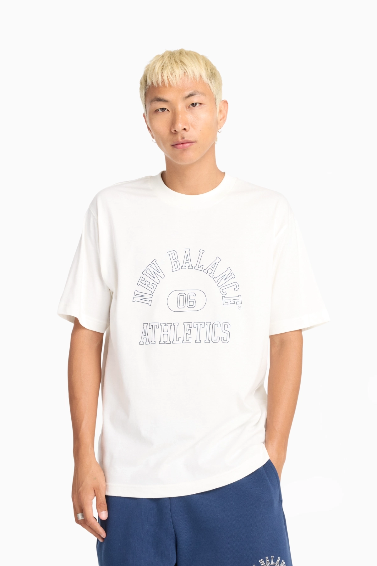 Koszulka New Balance Graphic - Biały