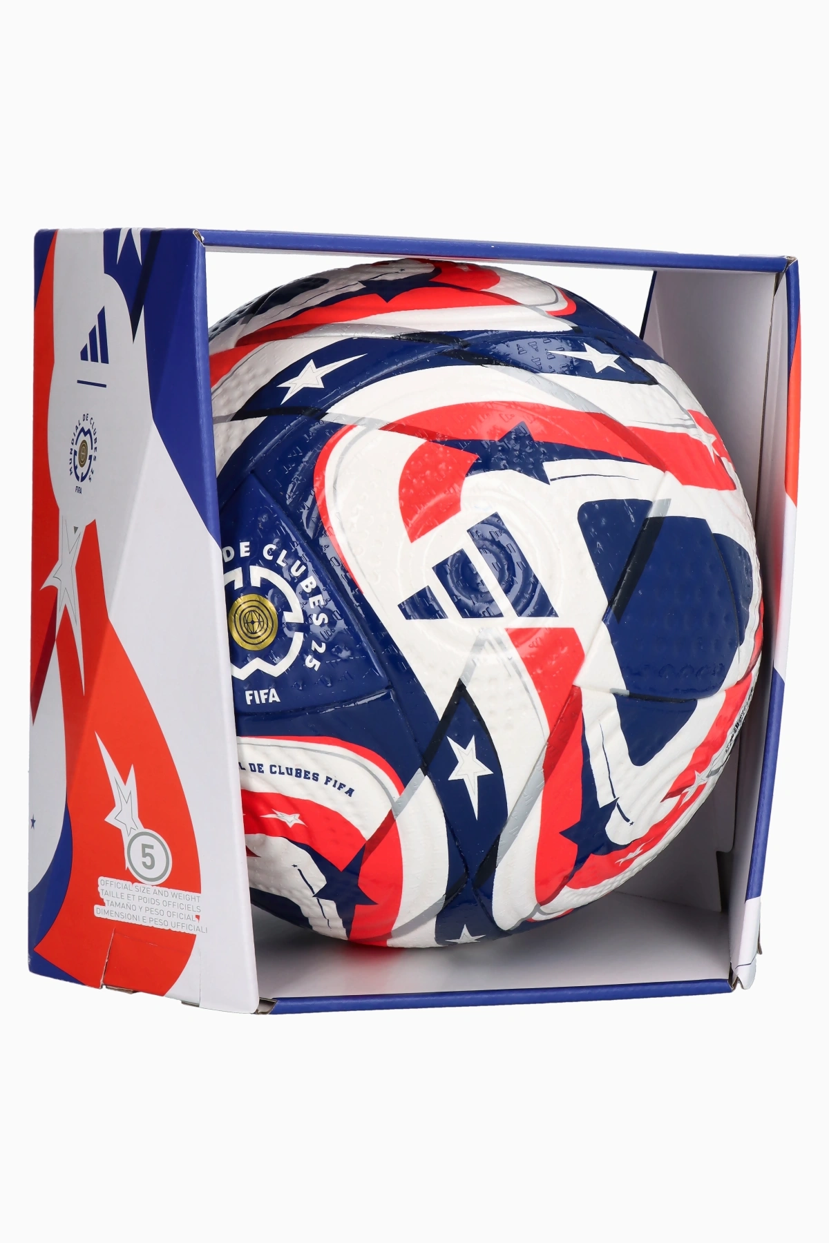 Piłka adidas Mundial de Clubes 2025 Pro rozmiar 5 - Multikolor