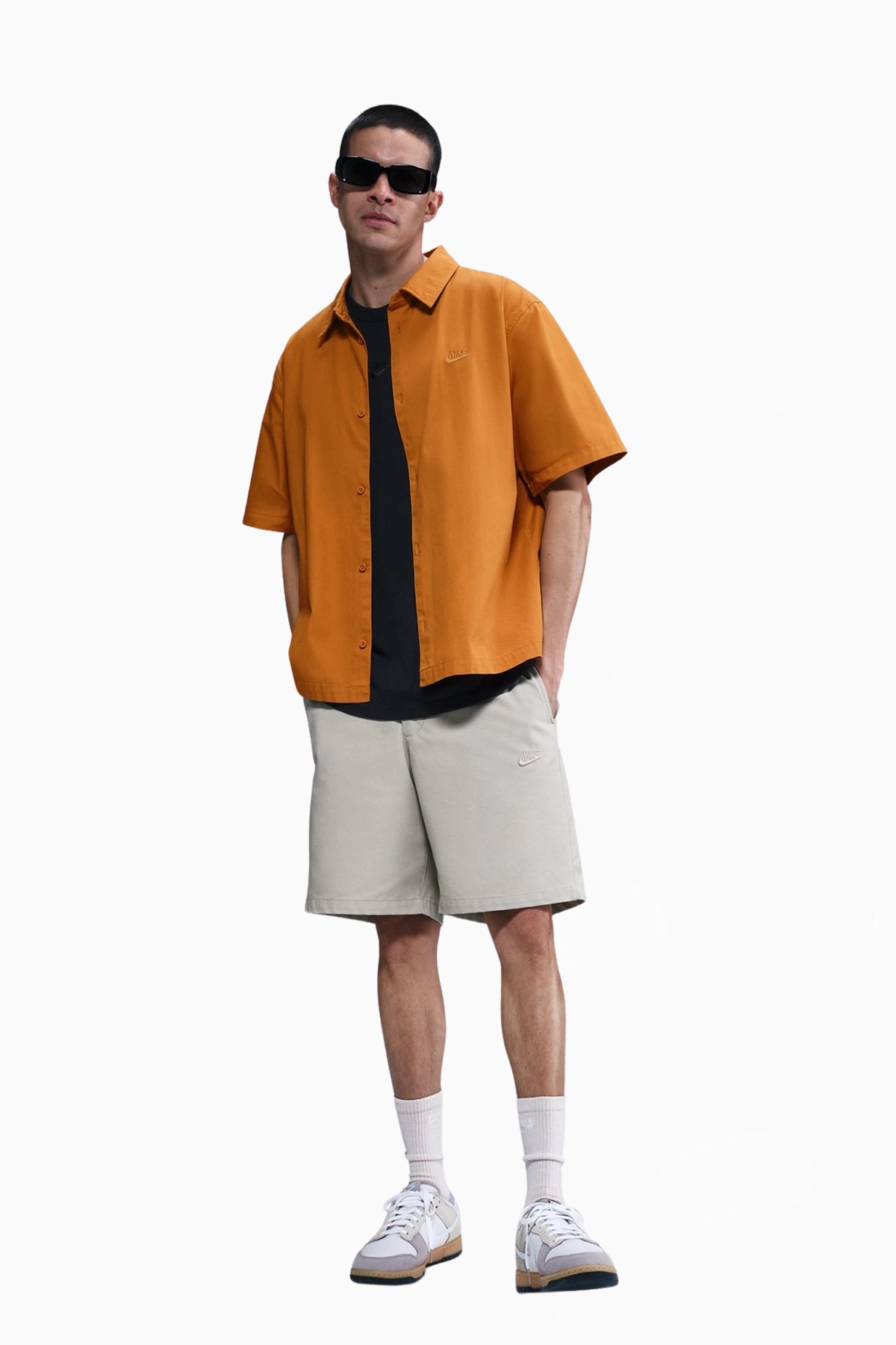 Koszula Nike Club - Pomarańczowy