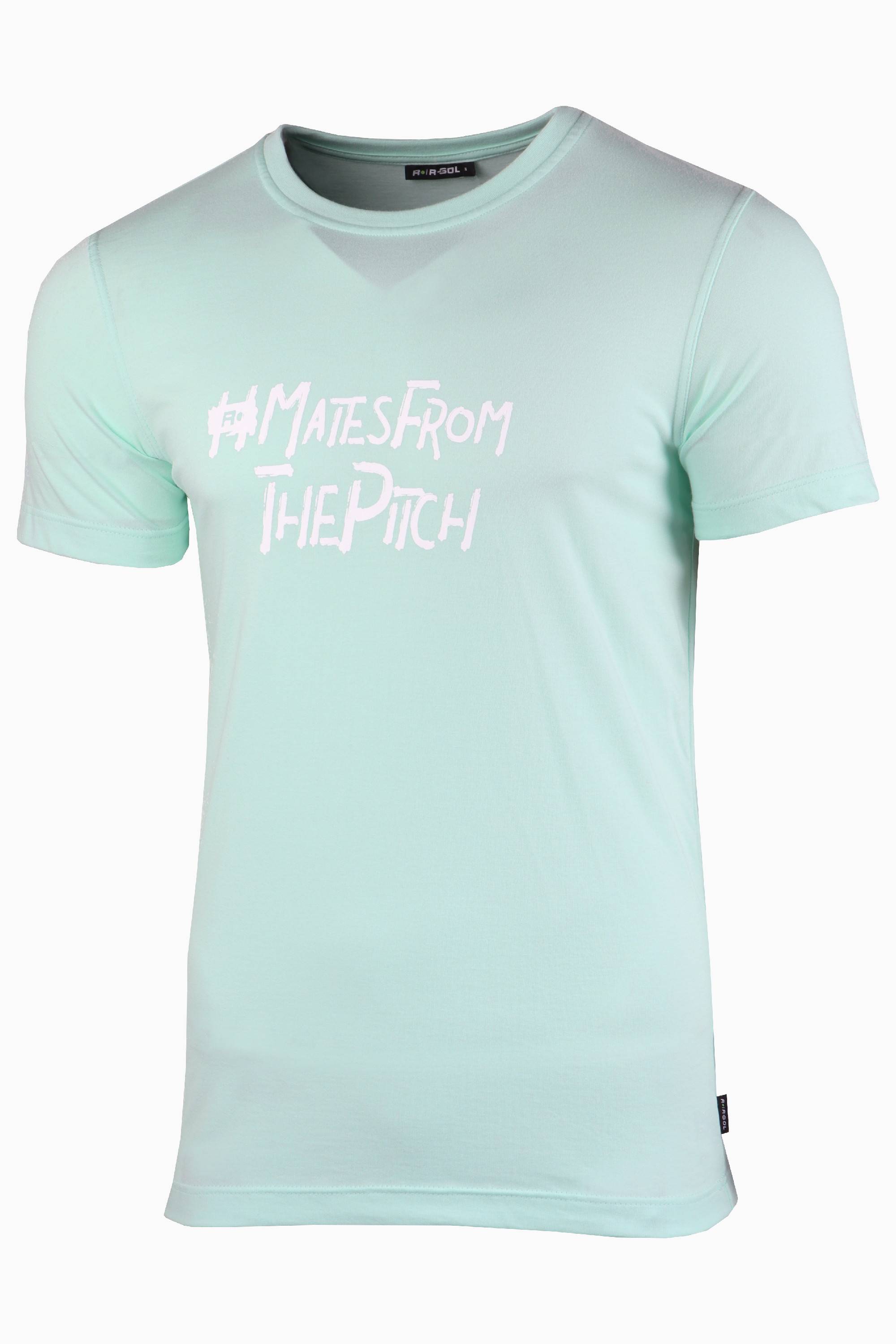 Koszulka R-GOL #MatesFromThePitch - Miętowy