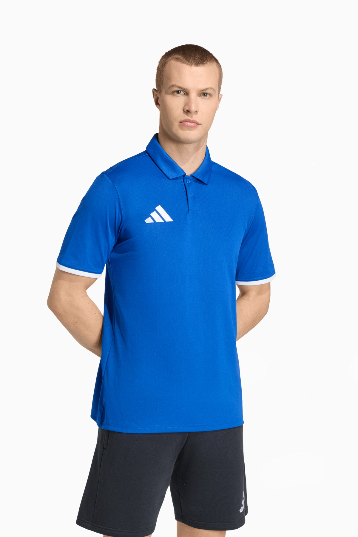 Koszulka adidas Entrada 26 Polo - Niebieski