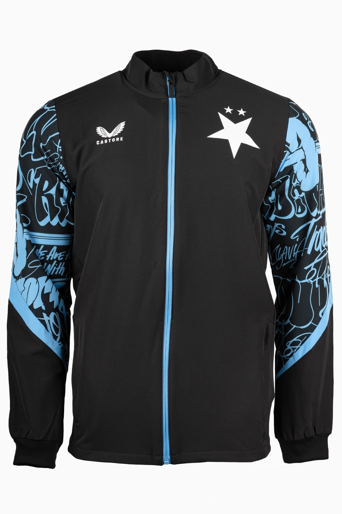 Kurtka Castore SK Slavia Praga 25/26 Pre-Match - Czarny