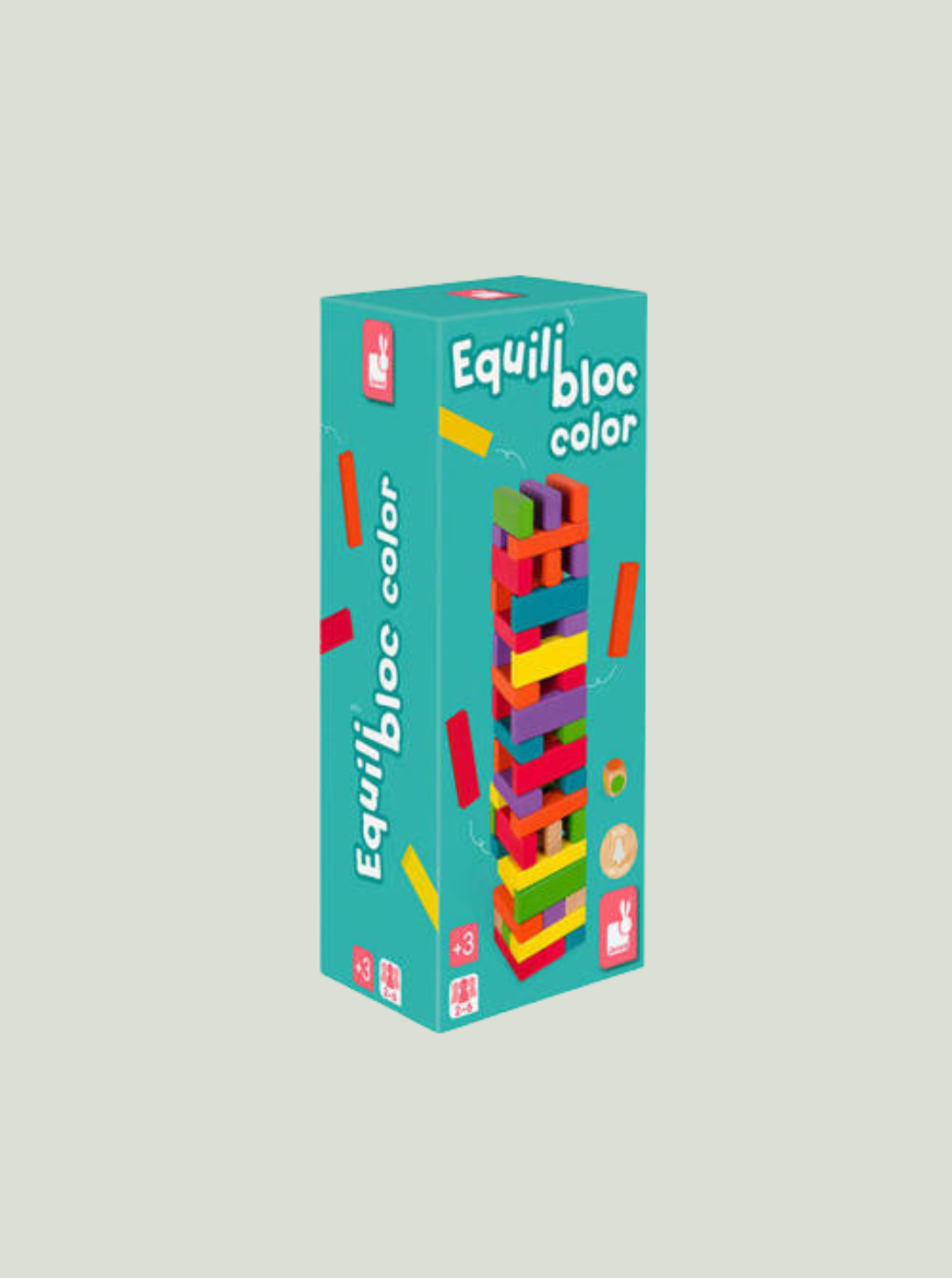 Gra zręcznościowa Wieża z klocków Equilibloc color JANOD