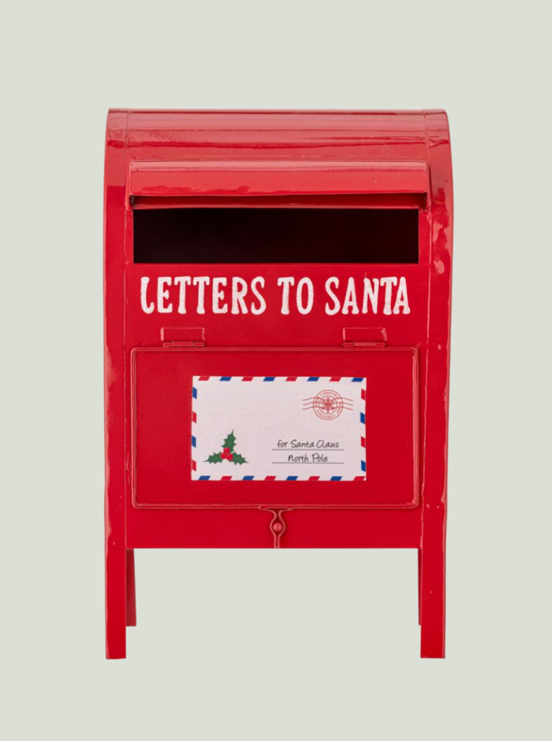 Skrzynka na listy Carlo Deco, Czerwony, Metal Bloomingville