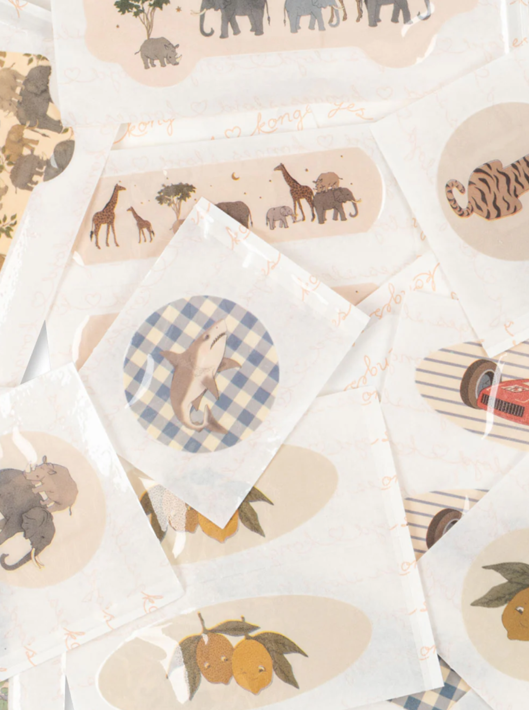 Plastry KISS AND COMFORT BLUE MIX Konges Sløjd