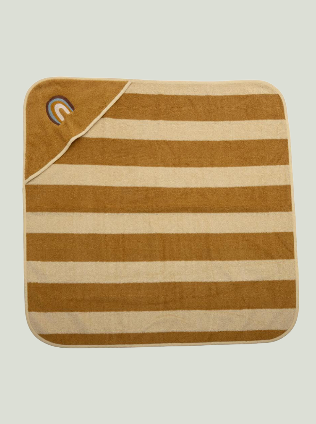 Ręcznik Agnes, brązowy, bawełna OEKO-TEX Bloomingville MINI