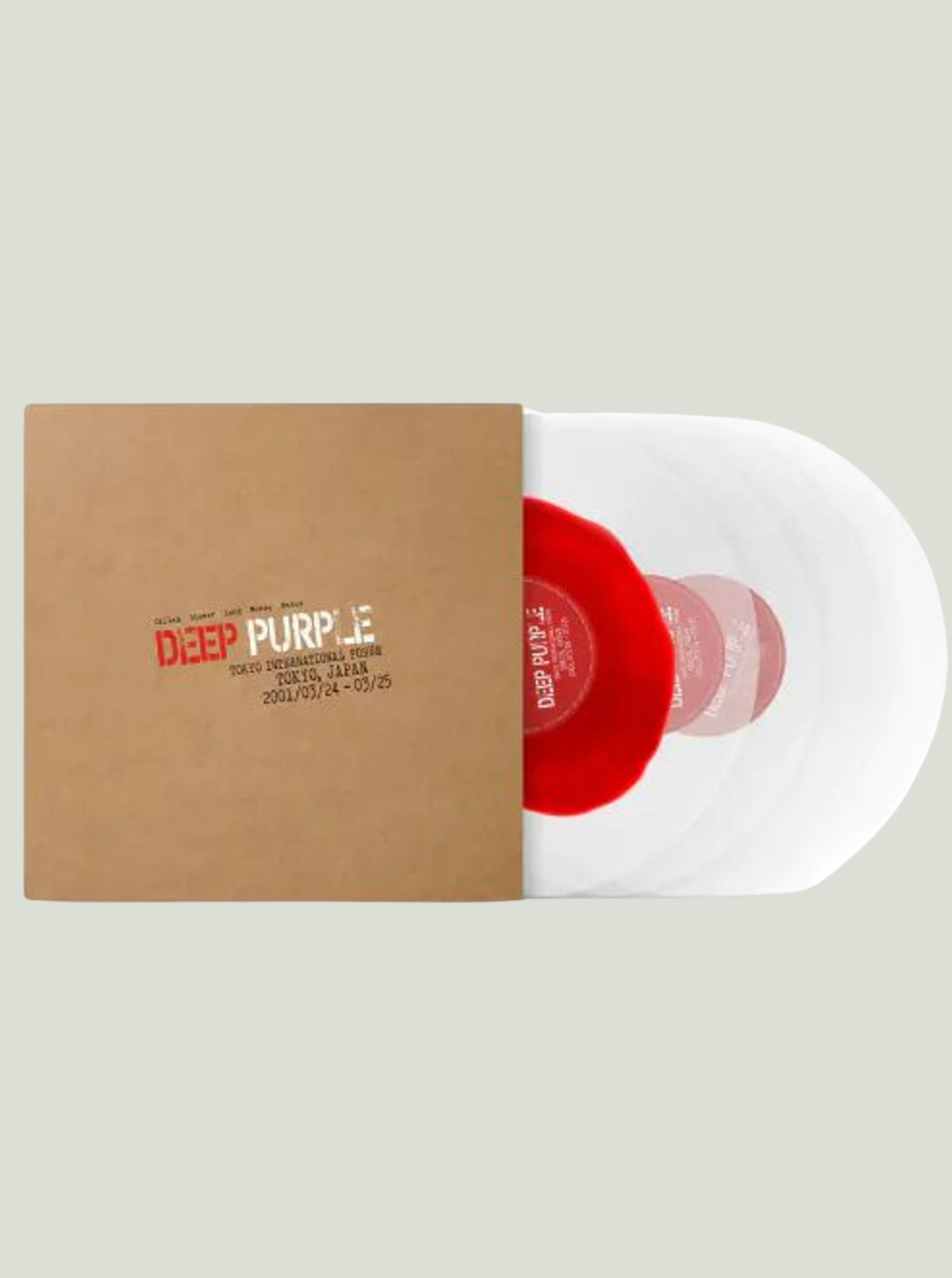 Płyta winylowa Deep Purple - Live In Tokyo 2001 (remastered) (180g) (Crystal Clear & "Flag Of Japan" Vinyl)