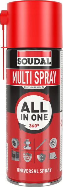 Preparat smarująco zabezpieczający MULTI SPRAY 400 ml Soudal