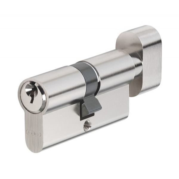 Wkładka bębenkowa z gałką Abus KE45N satyna 30/50