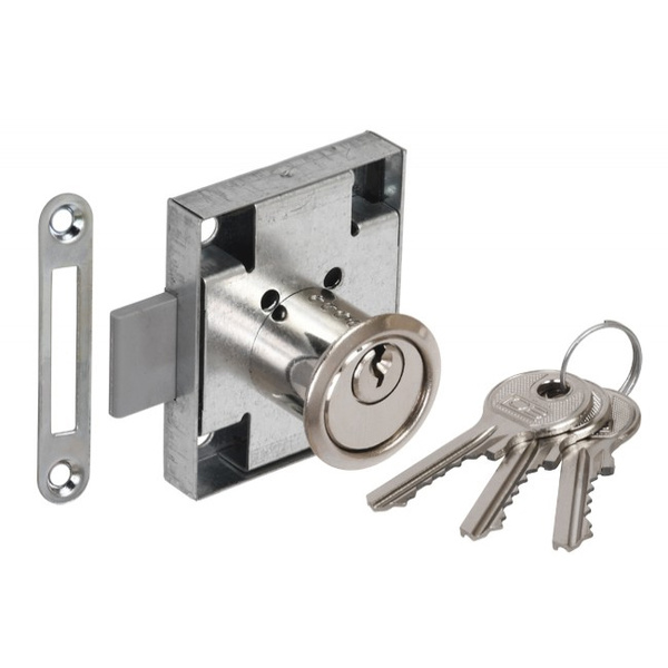 Zamek meblowy bębenkowy LOB ZMB-1