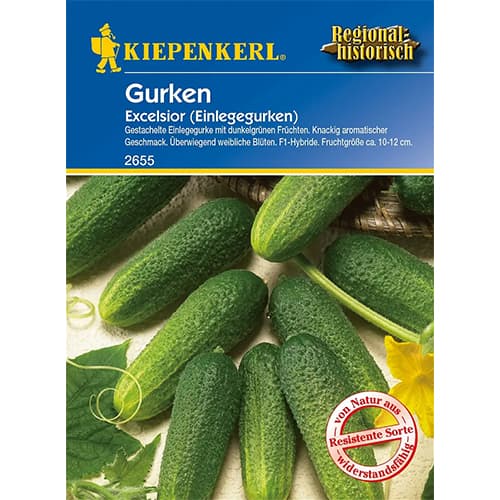 1 szt, Uborka Excelsior F1 - Magok: Mod de ambalare: 1 db