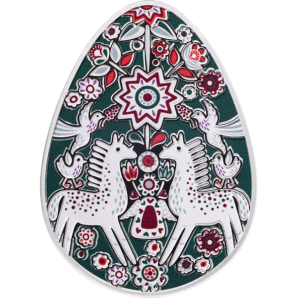 Srebrna moneta Pisanka Zoretsvit 1 uncja 2026 - wysyłka 24 h! - Mennica Skarbowa