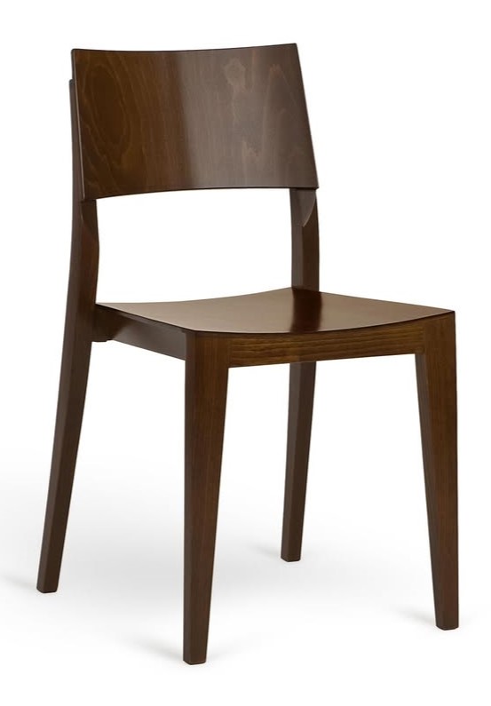 Krzesło drewniane DOMO bukowe emaliowane Paged ( A-9605 )