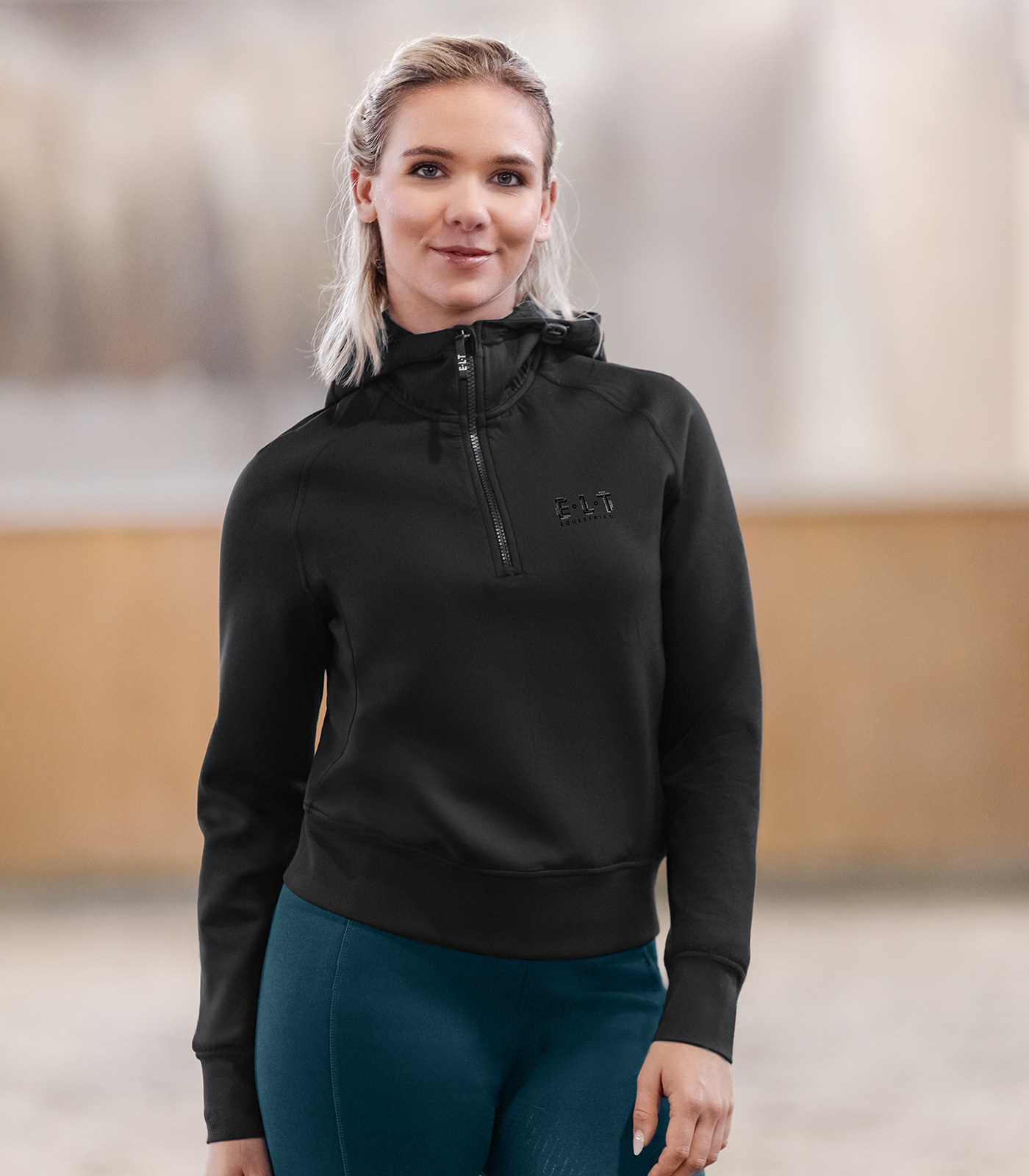 Elt Regensburg bluza jeździecka z kapturem 24h