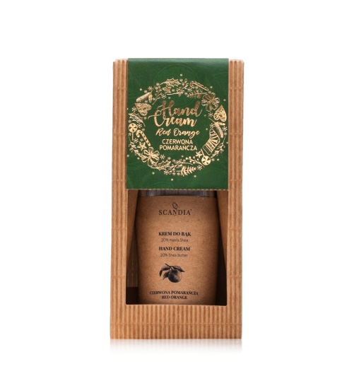 Scandia krem do rąk Czerwona Pomarańcza, Świąteczny 70ml 24h