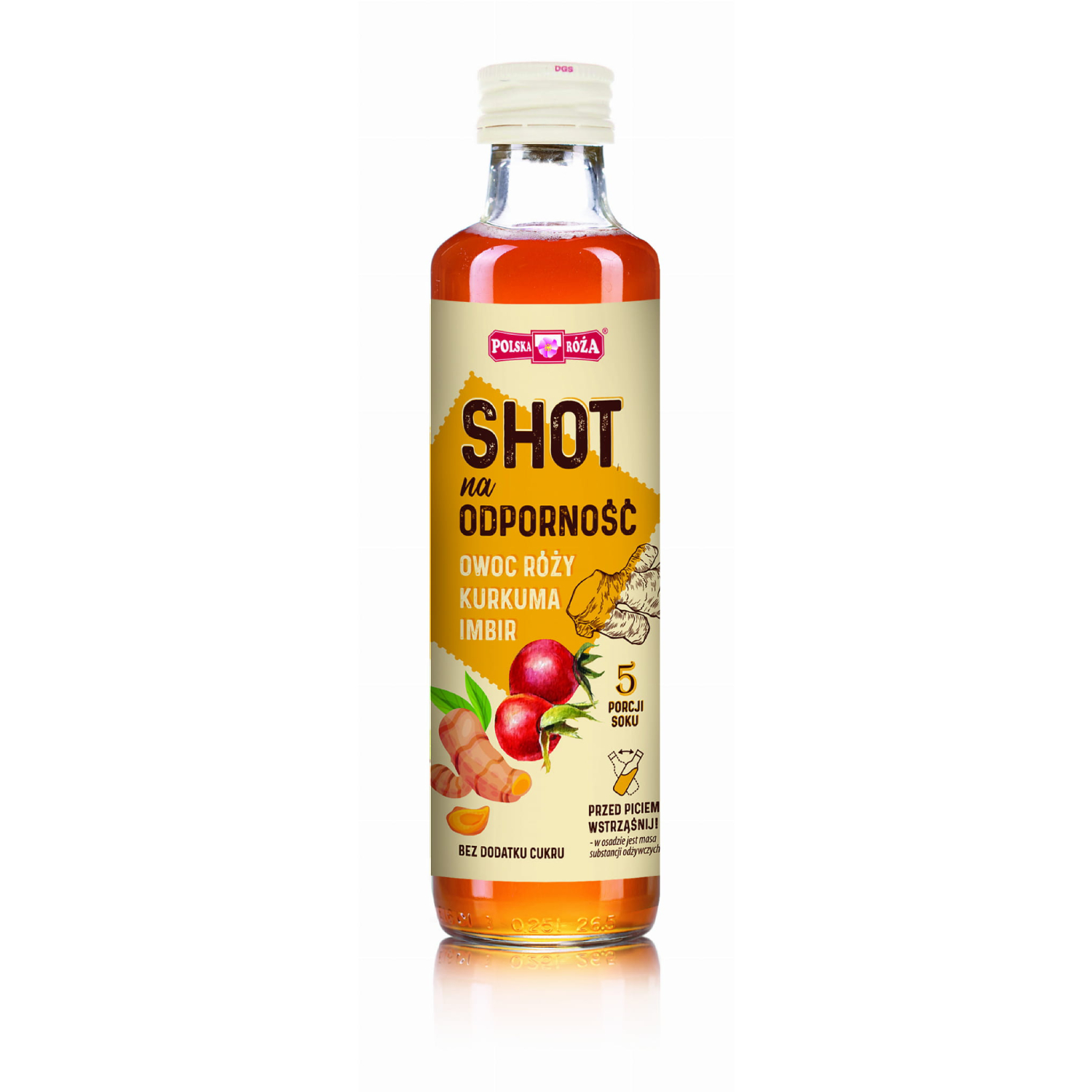Polska róża - shot na odporność, 250 ml