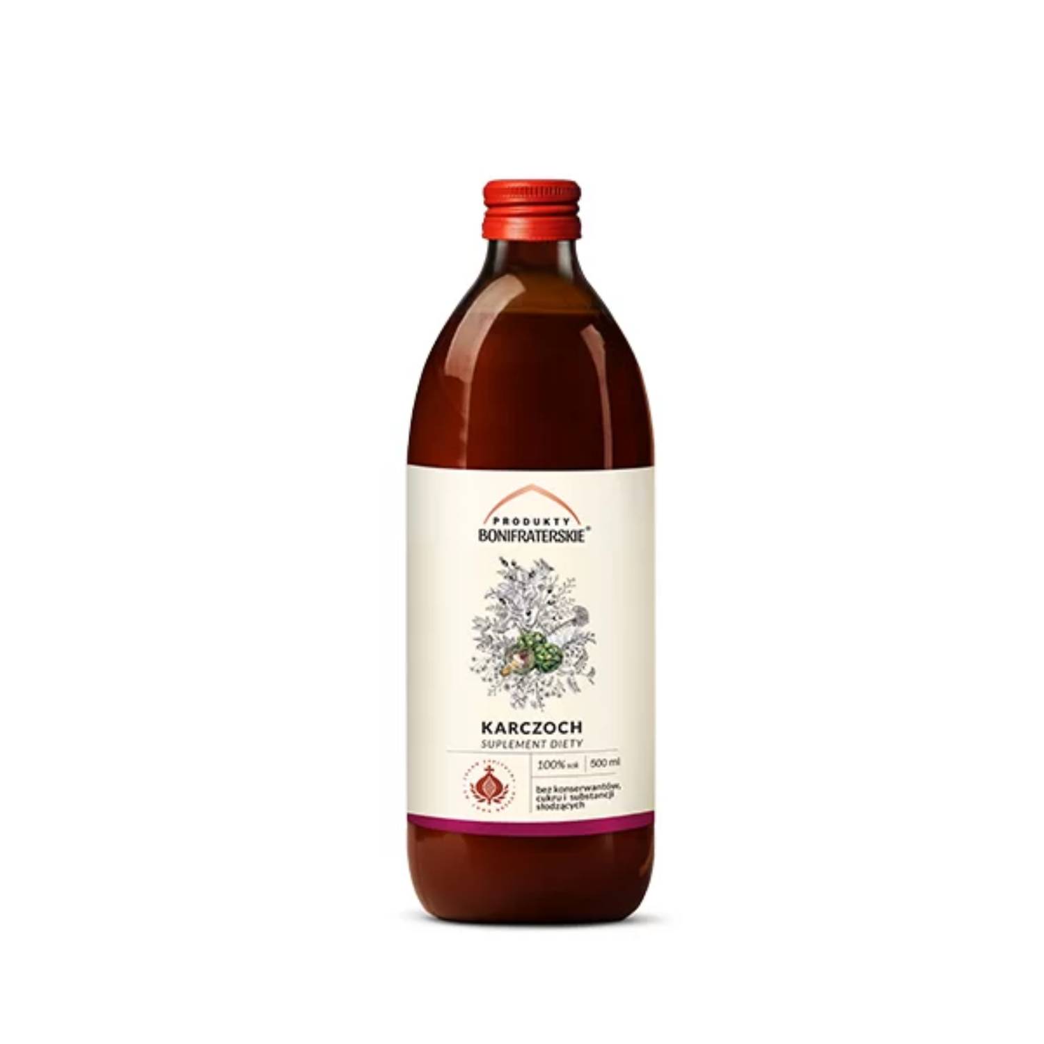 Produkty bonifraterskie karczoch, 500 ml