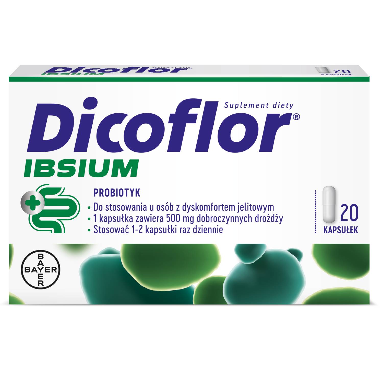 Dicoflor ibsium, 20 kapsułek