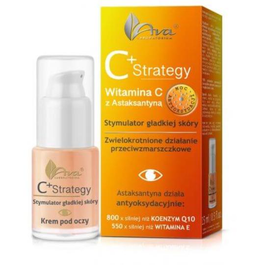 Ava c+ strategy - krem pod oczy stymulator gładkiej skóry, 15 ml